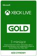 Microsoft Xbox Live Gold 3 miesiące 