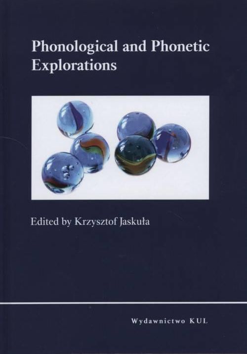 Phonological And Phonetic Explorations Ceny I Opinie Ceneo Pl