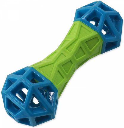 Df Zabawka Dla Psów Niebiesko Zielona Piszcząca Kość W Geometryczne Wzory 18X5,8X5,8Cm (8595681811097)