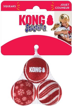Kong Świąteczne Squekair Ball Small (H21D141)