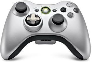 Gamepad Microsoft Xbox 360 Wireless Controller Chrome Edition Charge Kit Ceny I Opinie Ceneo Pl