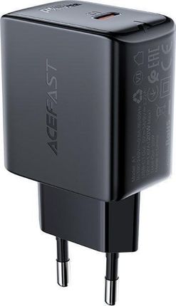 Acefast Ładowarka szybka sieciowa USB Typ C 20W Power Delivery Czarny A1 EU
