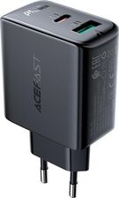 Ładowarka do telefonu Acefast Ładowarka sieciowa USB Typ C / 32W PPS PD QC 3.0 AFC FCP Czarny A5 - zdjęcie 1