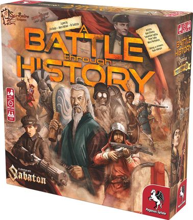 Pegasus Spiele A Battle through History – Das Sabaton Brettspiel (wersja DE/ENG/FR/IT/ES)