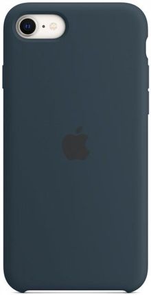 Apple Silicone Case do iPhone Se abyss blue