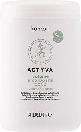 Kemon Actyva Volume Odżywka Grubość Objętość 1 l