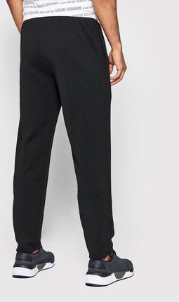 Spodnie dresowe męskie czarne (68XW01-3)