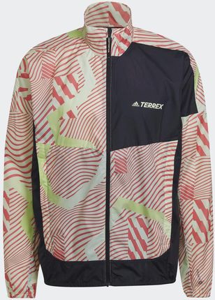 Adidas Terrex Trail Running Printed Wind Jacket H11747 - Ceny i