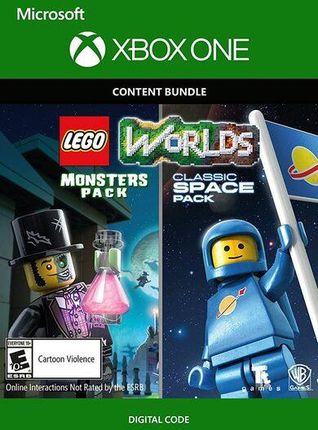 LEGO Worlds Classic Space Pack and Monsters Pack Bundle (Xbox One Key)