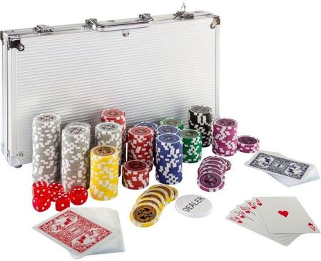 Tuin Zestaw do pokera 300szt. żetonów 1 - 1000 design Ultimate M02642
