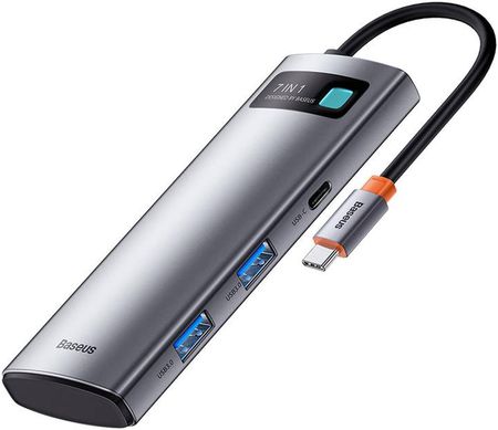 Baseus 7w1 Hub USB-C (2xUSB 3.0, HDMI, USB-C PD)i (WKWG020113)
