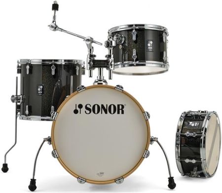 Sonor AQX Jazz Shell Set Black Midnight Sparkle
