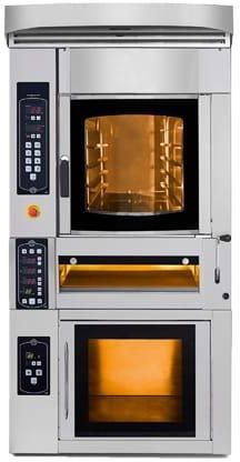 Resto Quality Elektryczny Piec Piekarniczy | Modułowy Obrotowy 5X 400X600 4X30Cm 20Kw Pm-D-K 5+4