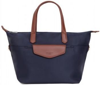 Hexagona Paris Pop Mała Torebka Shopper Nylon Skóra 176579