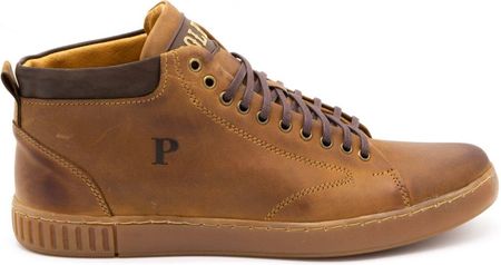 Polbut Buty Męskie Skórzane 2108Sw Camel 45