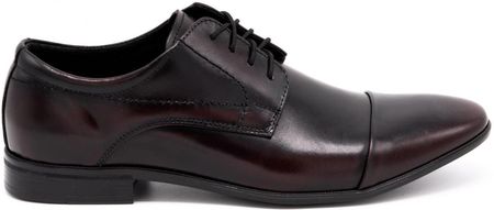 Buty Olivier Buty Męskie Wizytowe 294Lu Wiśnia 43