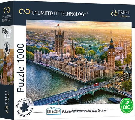 Trefl Puzzle Unlimited Fit Technology 1000el. Pałac Westminsterski Londyn Anglia 10705