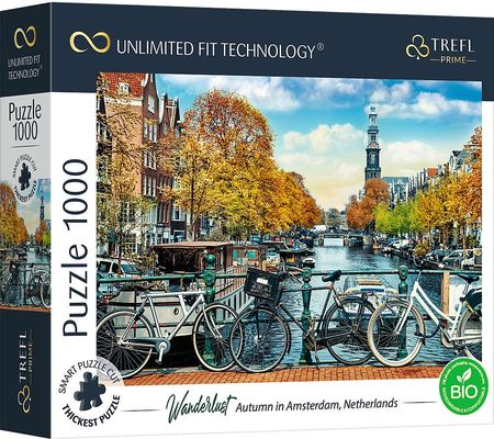 Trefl Puzzle Unlimited Fit Technology 1000el. Jesień W Amsterdamie 10702