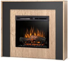 Zdjęcie Warmtec Zuni Wkład Dimplex 23" Xhd 1400W Optiflame Jasny Dąb Czarny - Nowe