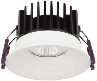 Luces Exclusivas łazienkowe oczko stropowe LED Mallorca 12W 720lm 3000K białe Ø8,5cm (LE61580)