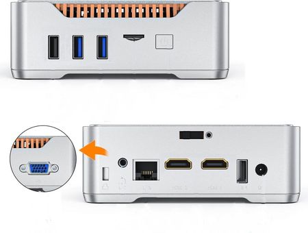 ミニPC ACEPC GK3V Mini PC ACEPC GK3V 8GB/128GB Intel J4125 - Komputer