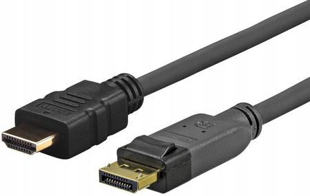 Kabel Displayport 1.2 - HDMI 2.0 4K UHD Pro 15m