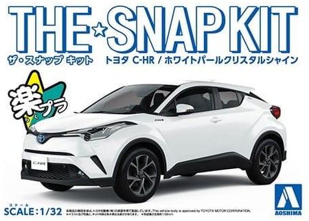 TOYOTA C-HR GR Sport ミニカー ホワイト Amazon | 1/30 トヨタ 新型C-HR 2019 最新型 後期 GRスポーツ