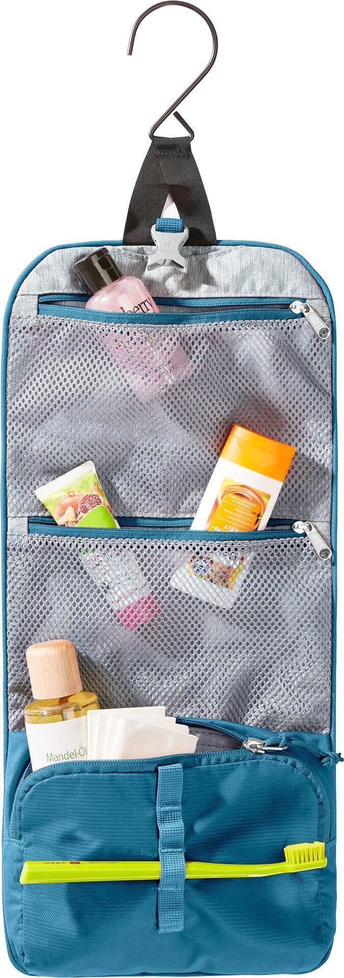 DEUTER WASH BAG I, NIEBIESKI 2022 KOSMETYCZKI - zdjęcie 1 DEUTER WASH BAG I, NIEBIESKI 2022 KOSMETYCZKI