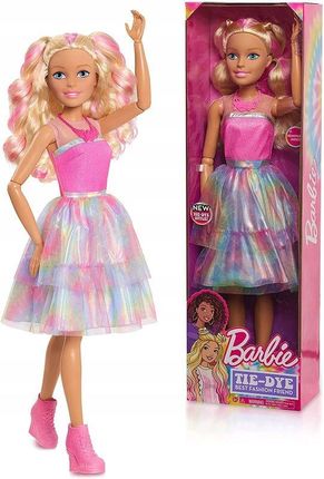 Just Play Barbie duża lalka modna Tie-Dye 70cm