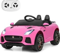 Costway Elektryczny Samochód Dla Dzieci Jaguar F-Type Svr