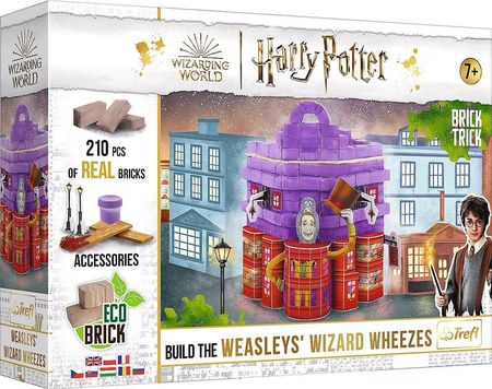 Trefl Brick Trick buduj z cegły Harry Potter Sklep Magiczne Dowcipy braci Weasley 61601