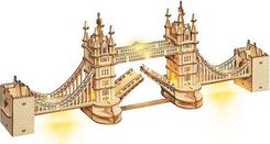 Zdjęcie Robotime Robotime Drewniany Model Puzzle 3D Tower Bridge - Płock