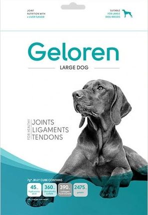 Contipro Geloren Dog Large Żelki Wspomagające Stawy Dla Dużych Psów 420G (60Szt)