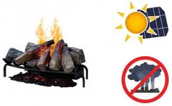 Zdjęcie Dimplex Wkład Kominkowy Czarny 71cm 204554 - Pyrzyce