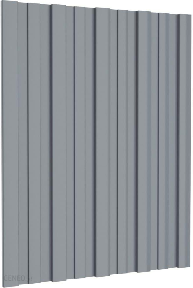 Vidaxl Panele dachowe 12 szt. stal galwanizowana srebrne 60x45cm 317197