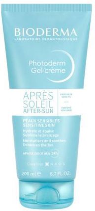 Bioderma Photoderm Gel-Creme Apres-Soleil Fraicheur Łagodzący Żel-Krem przedłużający opaleniznę 200 ml