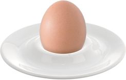 Zdjęcie Podstawka do jajka ceramiczna kieliszek na jajko biała LUNA 13 cm - Dolsk