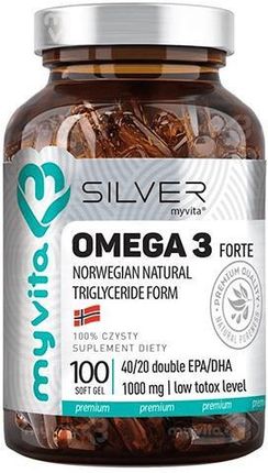 MyVita Silver Omega 3 Forte 100 kaps.