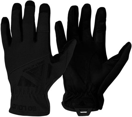 Direct Action Rękawice Light Gloves Leather Black