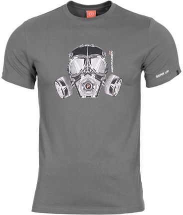 Pentagon Koszulka T-Shirt "Gas-Mask" Wolf Grey