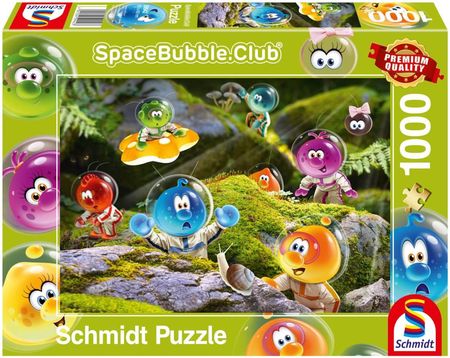 Schmidt Puzzle 1000El. Spacebubble Lądowanie W Lesie