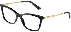 Zdjęcie Dolce & Gabbana DG3347 501 M (54) Czarne - Tarnów