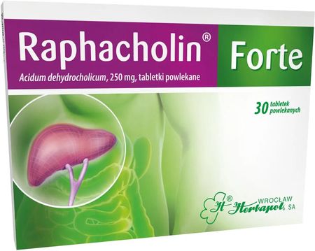 Raphacholin forte 30 tabletek