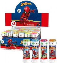 Bubble World Bańki Mydlane Display 36 Szt 60 Ml Spiderman