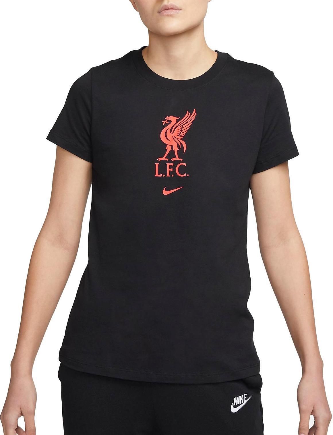 Nike Podkoszulek Womens Fc Liverpool Crest T Shirt R Xs Czarny Ceny