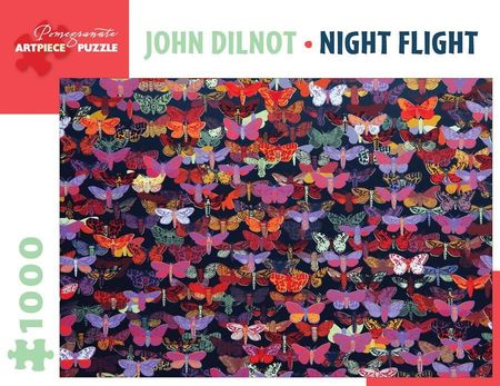 Pomegranate Puzzle 1000El. Night Flight Nocny Lot John Dilnot