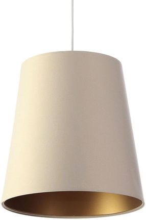 Lumes Kremowo-złota elegancka lampa wisząca glamour - S405-Arva (E21299070217)