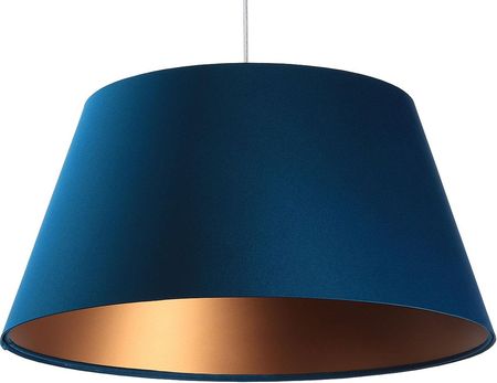 Lumes Granatowa lampa wisząca dzwon glamour - S406-Ohra (E2132907020004)