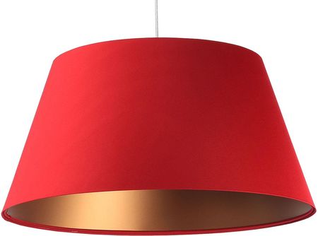 Lumes Czerwona nowoczesna lampa wisząca dzwon - S406-Ohra (E2133207020007)