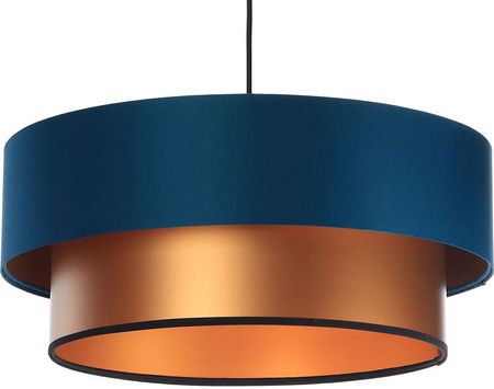 Lumes Miedziano-granatowa lampa wisząca nad stół - S416-Presi (E2148406104850CM)